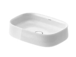 Duravit Zencha - Aufsatzwaschtisch 550x390 Mm, Ohne Überlauf, DuraCeram, Weiß 2373550079