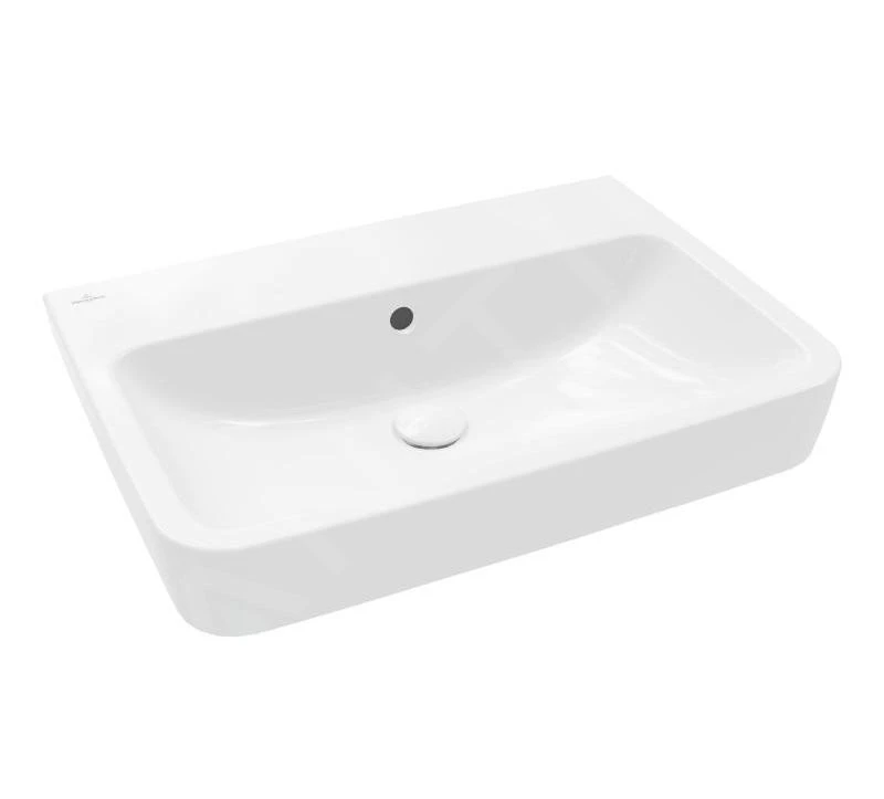 Villeroy & Boch O.novo - Waschbecken 650x460 Mm, Mit Überlauf, Ohne Hahnloch, AntiBac, CeramicPlus, Alpinweiß 4A4167T2 1 Villeroy & Boch O.novo - Waschbecken 650x460 Mm, Mit Überlauf, Ohne Hahnloch, AntiBac, CeramicPlus, Alpinweiß 4A4167T2